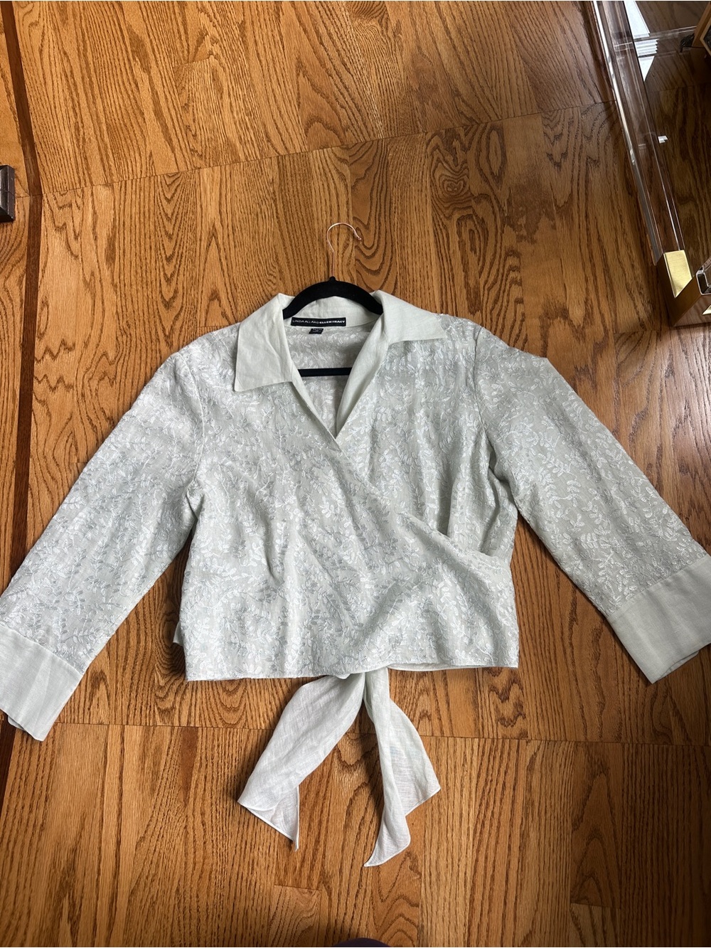 Linda Allard Wrap Blouse